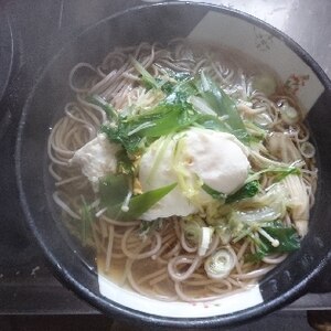 あったかい蕎麦でほっこり(*^^*)☆